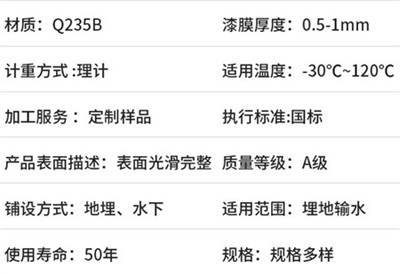 怀柔热浸涂塑钢管产品性能特点
